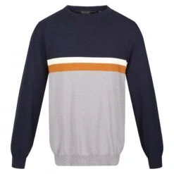 Regatta Pull KAELEN Homme (Bleu Marine / Gris Orage)