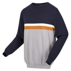 Regatta Pull KAELEN Homme (Bleu Marine / Gris Orage) -Matériel De Camping pull kaelen homme bleu marine gris orage 3