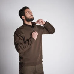 PULL RENFORT 500 MARRON -Matériel De Camping pull renfort 500 marron 2