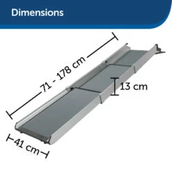 PetSafe RAMPE TELESCOPIQUE 3 PARTIES -Matériel De Camping rampe telescopique 3 parties 3