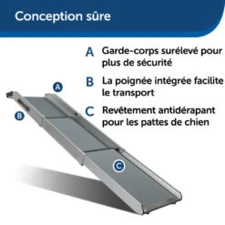 PetSafe RAMPE TELESCOPIQUE 3 PARTIES -Matériel De Camping rampe telescopique 3 parties 6