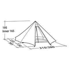Robens Cône Vert PRS - Tipi Tent Pour Quatre Personnes 9 Robens Cône Vert PRS - Tipi Tent Pour Quatre Personnes -Matériel De Camping robens cone vert prs tipi tent pour quatre personnes 2