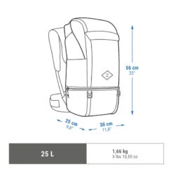 Quechua Sac à Dos De Randonnée 25L - NH Arpenaz 900 -Matériel De Camping sac a dos de randonnee 25l nh arpenaz 900 2