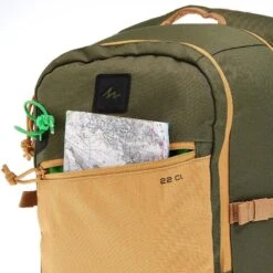 Quechua Sac à Dos E 22 CL Vert/beige, 22 Litres 18 Quechua Sac à Dos E 22 CL Vert/beige, 22 Litres -Matériel De Camping sac a dos e 22 cl vertbeige 22 litres 6
