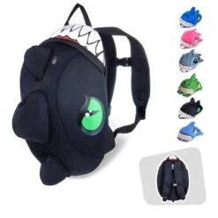 Sac à Dos Pour Enfants | Dragon Noir | Crazy Safety | Testé Et Certifié -Matériel De Camping sac a dos pour enfants dragon noir crazy safety teste et certifie 3