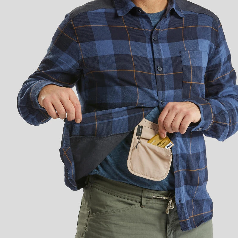 Sacoche Tour De Cou Discrète TRAVEL RFID Beige 8 Sacoche Tour De Cou Discrète TRAVEL RFID Beige – Image 6