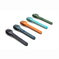 SET COMPLET DE 5 JEUX DE 3 COUVERTS MAGNÉTIQUES CAMPING EN ALUMINUM DUR - ÉTUI -Matériel De Camping set complet de 5 jeux de 3 couverts magnetiques camping en aluminum dur etui 1