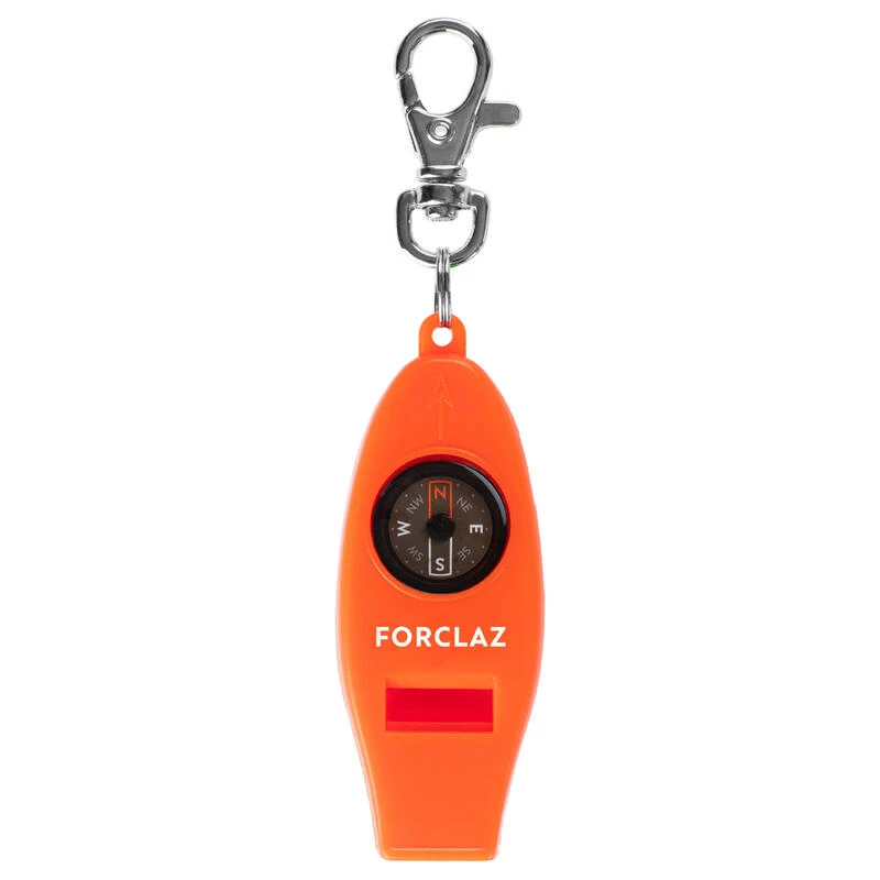 Sifflet Multifonctions Boussole D'orientation 50 ORANGE 4 Sifflet Multifonctions Boussole D'orientation 50 ORANGE – Image 2