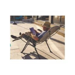 SOPLAIR Chaise Longue Relax Belem Réglable En Hauteur Compact Camping-Car -Matériel De Camping soplair chaise longue relax belem reglable en hauteur compact camping car 4