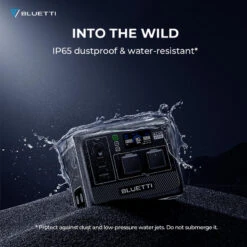 Station Électrique Portable BLUETTI AC60+B80+PV120 Pour Camping -Matériel De Camping station electrique portable bluetti ac60b80pv120 pour camping 4