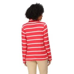 Regatta Sweat HELVINE Femme (Rouge Vif / Blanc) -Matériel De Camping sweat helvine femme rouge vif blanc 3