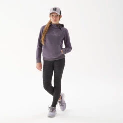 Quechua Sweat Polaire De Randonnée Violet Foncé - Enfant 7-15 Ans -Matériel De Camping sweat polaire de randonnee violet fonce enfant 7 15 ans 2