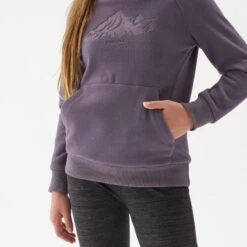 Quechua Sweat Polaire De Randonnée Violet Foncé - Enfant 7-15 Ans -Matériel De Camping sweat polaire de randonnee violet fonce enfant 7 15 ans 4