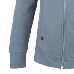 Husky Sweat-shirt Anah L Pour Femmes Avec Capuche Et Fermeture éclair - Gris -Matériel De Camping sweat shirt anah l pour femmes avec capuche et fermeture eclair gris 2