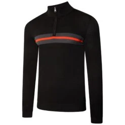 Dare 2b Sweat UNITE US Homme (Noir / Orange Foncé) -Matériel De Camping sweat unite us homme noir orange fonce 2