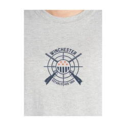 Winchester T-shirt De Chasse - Parlin - Gris - Hommes -Matériel De Camping t shirt de chasse parlin gris hommes 3