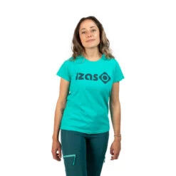 T-shirt De Sport à Manches Courtes 100% Coton Izas MORAN Pour Femme -Matériel De Camping t shirt de sport a manches courtes 100 coton izas moran pour femme 2
