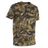 T-shirt Manches Courtes Chasse 100 Camouflage WL V1 Vert