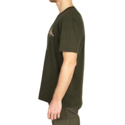 T-shirt Manches Courtes Chasse Coton Homme - 100 Sanglier Vert 8 T-shirt Manches Courtes Chasse Coton Homme - 100 Sanglier Vert -Matériel De Camping t shirt manches courtes chasse coton homme 100 sanglier vert 2
