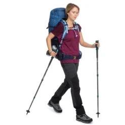 T-shirt Mérinos De Trek Montagne - TREK 500 Violet Femme -Matériel De Camping t shirt merinos de trek montagne trek 500 violet femme 6