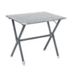 Table Camping à Clayettes Aluminium 80 Cm -Matériel De Camping table camping a clayettes aluminium 80 cm