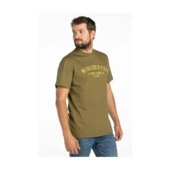 Tee-shirt à Manches Courtes Rockdale Olive Winchester -Matériel De Camping tee shirt a manches courtes rockdale olive winchester 1
