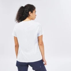Quechua Tee Shirt Ultra Léger De Randonnée Rapide FH 500 Femme Ice. 9 Quechua Tee Shirt Ultra Léger De Randonnée Rapide FH 500 Femme Ice. -Matériel De Camping tee shirt ultra leger de randonnee rapide fh 500 femme ice 2