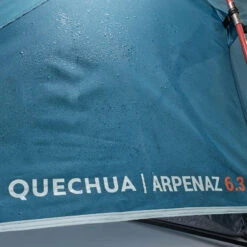 Quechua Tente à Arceaux De Camping - Arpenaz 6.3 - 6 Personnes - 3 Chambres -Matériel De Camping tente a arceaux de camping arpenaz 63 6 personnes 3 chambres 6