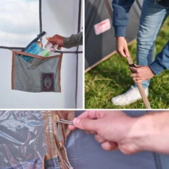 Tente Coleman 8 Personnes Octagon Gris 14 Tente Coleman 8 Personnes Octagon Gris -Matériel De Camping tente coleman 8 personnes octagon gris 5