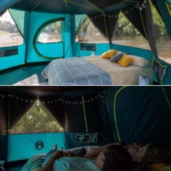 Tente Coleman Octagon Blackout 8 -Matériel De Camping tente coleman octagon blackout 8 4