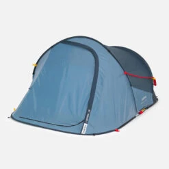 Quechua Tente De Camping - 2 SECONDS - 2 Places -Matériel De Camping tente de camping 2 seconds 2 places 4