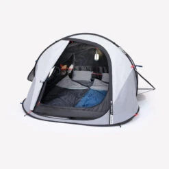Quechua Tente De Camping - 2 SECONDS - 2 Places - Fresh & Black 15 Quechua Tente De Camping - 2 SECONDS - 2 Places - Fresh & Black -Matériel De Camping tente de camping 2 seconds 2 places fresh and black 3