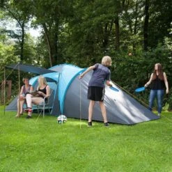 Tente Dôme Familiale Hammerfest 6 - Camping - 6 Personnes - 2 Cabines -Matériel De Camping tente dome familiale hammerfest 6 camping 6 personnes 2 cabines 5