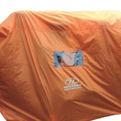 HIGHLANDER Tente D'urgence Abri De Survie 4-5 Personnes - Orange -Matériel De Camping tente durgence abri de survie 4 5 personnes orange 3