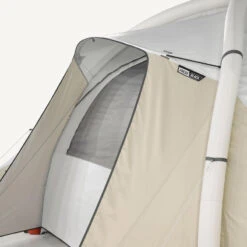 Quechua Tente Gonflable De Camping - Air Seconds 8.4 F&B - 8 Places - 4 Chambres -Matériel De Camping tente gonflable de camping air seconds 84 f and b 8 places 4 chambres 8