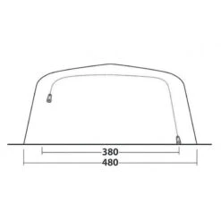 Tente Gonflable Outwell Jacksondale 7PA -Matériel De Camping tente gonflable outwell jacksondale 7pa 4