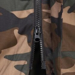 VESTE CHASSE CHAUDE IMPERMEABLE CAMOUFLAGE WOODLAND VERT 100 -Matériel De Camping veste chasse chaude impermeable camouflage woodland vert 100 6