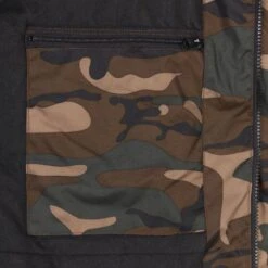 VESTE CHASSE CHAUDE IMPERMEABLE CAMOUFLAGE WOODLAND VERT 100 -Matériel De Camping veste chasse chaude impermeable camouflage woodland vert 100 7