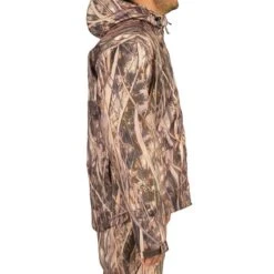 Veste Chasse Imperméable 100 Camouflage Marais -Matériel De Camping veste chasse impermeable 100 camouflage marais 3