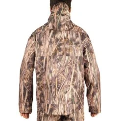 Veste Chasse Imperméable 100 Camouflage Marais -Matériel De Camping veste chasse impermeable 100 camouflage marais 4