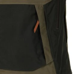 VESTE CHASSE IMPERMEABLE RENFORT VERTE 500 -Matériel De Camping veste chasse impermeable renfort verte 500 6