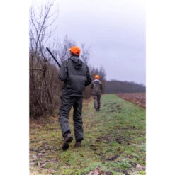 VESTE CHASSE IMPERMEABLE VERTE 100 -Matériel De Camping veste chasse impermeable verte 100 8