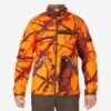 VESTE CHASSE REVERSIBLE SILENCIEUSE CAMOUFLAGE/CAMOUFLAGE FLUO -Matériel De Camping veste chasse reversible silencieuse camouflagecamouflage fluo