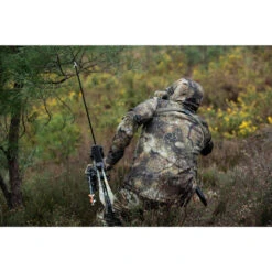 Veste Chasse Silencieuse Chaude Respirante 900 Camouflage Furtiv -Matériel De Camping veste chasse silencieuse chaude respirante 900 camouflage furtiv 6