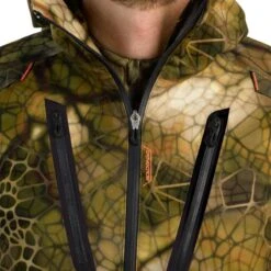 Veste Chasse Silencieuse Imperméable Chaude Camouflage FURTIV 900 -Matériel De Camping veste chasse silencieuse impermeable chaude camouflage furtiv 900 6