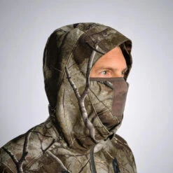 Veste Chasse Silencieuse Imperméable Chaude Camouflage Treemetic 900 -Matériel De Camping veste chasse silencieuse impermeable chaude camouflage treemetic 900 4