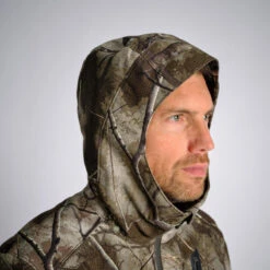 Veste Chasse Silencieuse Imperméable Chaude Camouflage Treemetic 900 -Matériel De Camping veste chasse silencieuse impermeable chaude camouflage treemetic 900 5