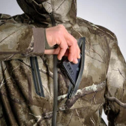 Veste Chasse Silencieuse Imperméable Chaude Camouflage Treemetic 900 -Matériel De Camping veste chasse silencieuse impermeable chaude camouflage treemetic 900 6