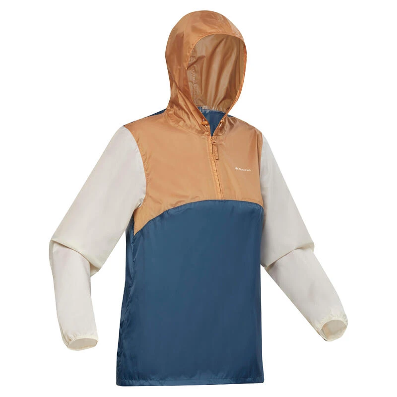 Quechua Veste Coupe Vente Et Déperlante De Randonnée - Raincut 1/2 Zip - Femme 4 Quechua Veste Coupe Vente Et Déperlante De Randonnée - Raincut 1/2 Zip - Femme – Image 2