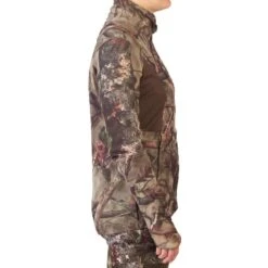 VESTE FEMME CHASSE SILENCIEUSE RESPIRANTE CAMOUFLAGE 500 -Matériel De Camping veste femme chasse silencieuse respirante camouflage 500 4